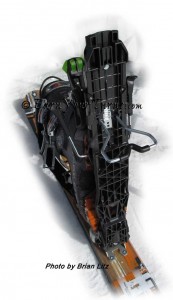 True 90 range of free-pivot touring motion with fiberglass reinfoced polymer baseplate.