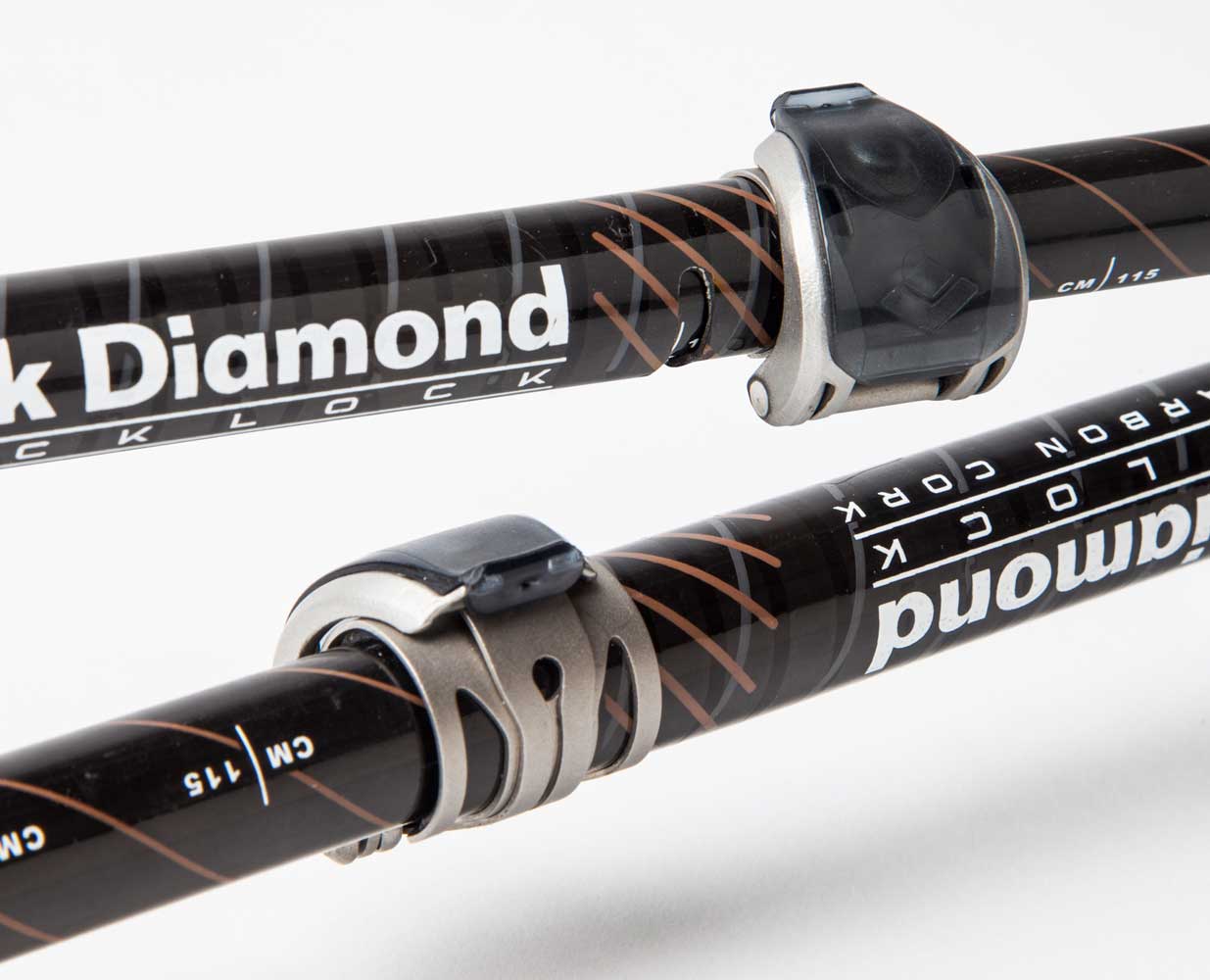 Black Diamond Equipment Razor Carbon Pro Ski Poles 125 cm