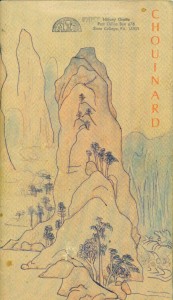 An early catalog cover (1972) for Chouinard Equipment.