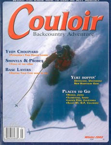 Couloir Vol. XV-4, Winter 2003