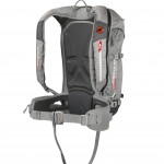 Light 30 has the typical airbag stuff - metal buckle, leg loop, trigger in the shoulder strap, plus PAS.