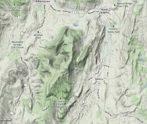 Google-eye view of Mt. Greylock.