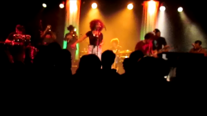 Orgone with Fanny Franklin at SLC's State Room. 23jan14