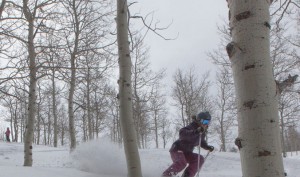 Keeping it real in Aspen Country, Powder Mountain. photo courtesy BCM.