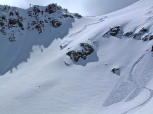 Pow pow near Carson Pass.