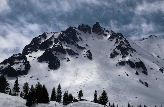 The days harvest in the NE bowloir on Mt. Lassen. 