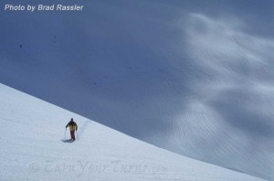 It's not all schlepping heavy packs, there's usually time to sample classic Sierra corn too.