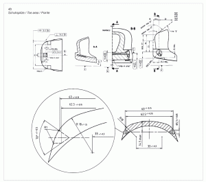 The devil's in the details. These are the dimensions on toe inserts. The pins need to mate to them so they don't bind when the carriage moves. Normal tolerances account for the majority, but some boots require adjusting the gap.