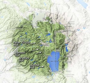 The area under consideration for Ward Hut.