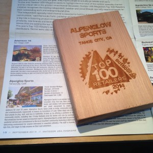 Alpenglow Sports gets recognized.