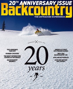 Backcountry is 20 years old. 