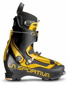 La Sportiva Spitfire with Pegasus buckles. 