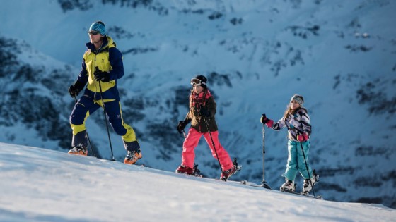 Hagan makes it easier to introduce kids to the backcountry with the Z02, junior sized AT binding.