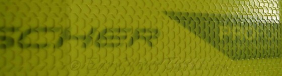 Close up of Fischer's crown patterned ProFoil climbing skin.