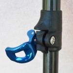 G3's adjustment clip uses an offset cam for better clamping power. 
