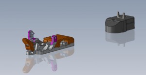 CAD drawings of the "final" Tele Pure binding design.
