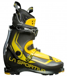 La Sportiva's Spitfire, light yet it packs some punch. 