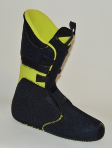 Nice liner with different density foam in forefoot, ankle, mid-cuff, upper cuff and tongue.
